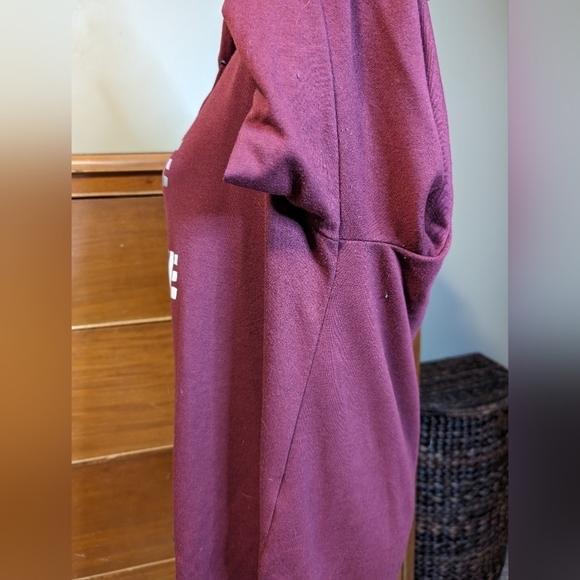 CAFFEINE & QUARANTINE ESTY Slouch Neck Sweatshirt SZ L - Picture 12 of 13